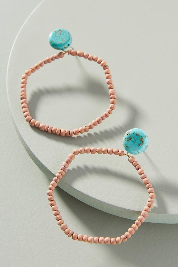 Anthropologie Gigi Hoop Earrings