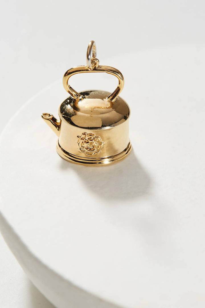 Anthropologie Tea Kettle Charm