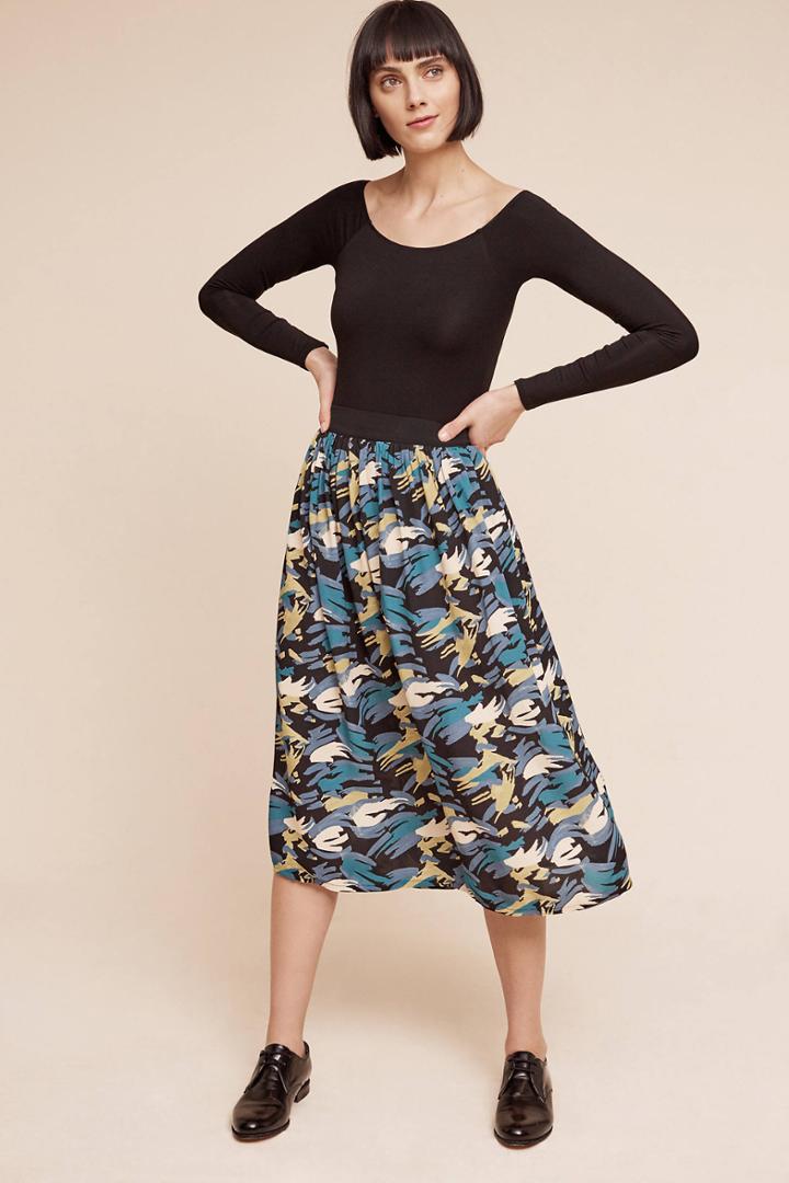 Rinku Dalamal Virtuoso Midi Skirt