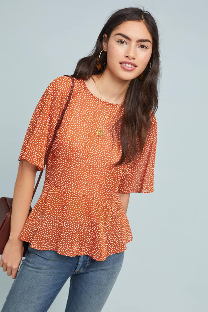 Sunday In Brooklyn Camas Peplum Top