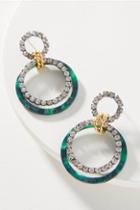 Elizabeth Cole Scarlett 24k Gold-plated Hoop Earrings