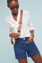 Pilcro And The Letterpress Pilcro Ultra High-rise Skinny Denim Shorts