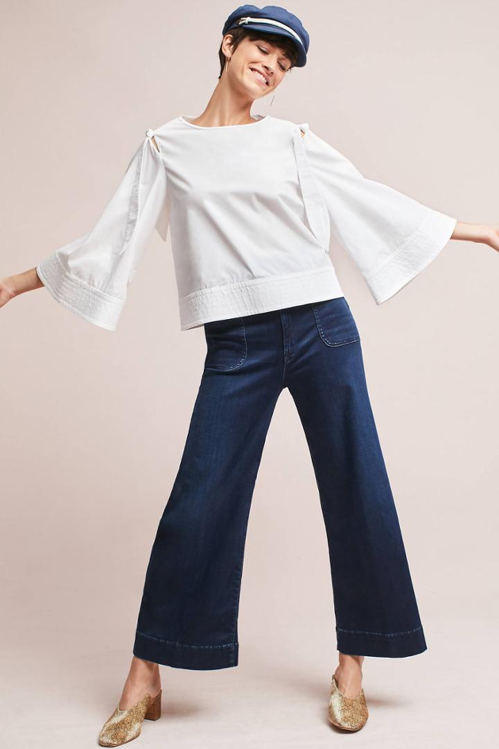 Prose & Poetry Shoulder-tie Top