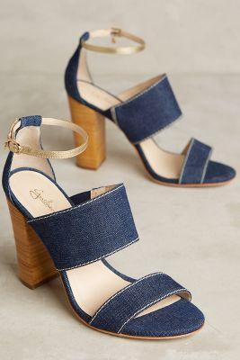 Guilhermina Rustica Heels Denim