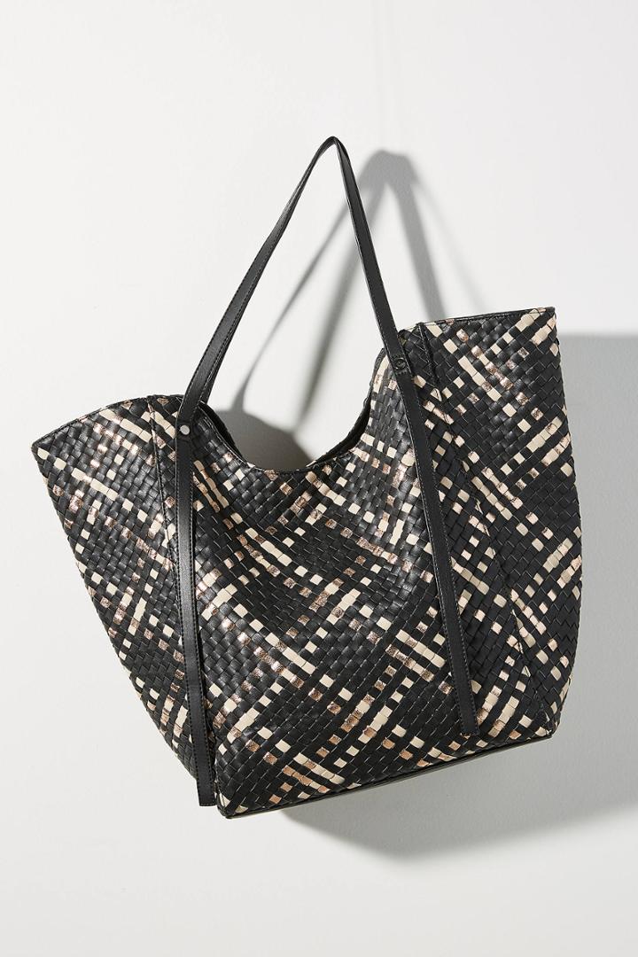 Deux Lux Cara Woven Tote Bag