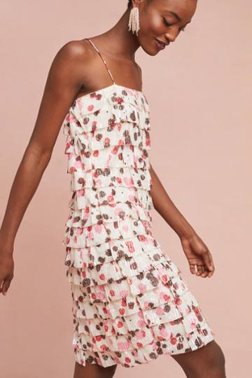Verb By Pallavi Singhee Tiered Polka Dot Dress