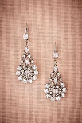 Anthropologie X Bhldn Inge Crystal Drop Earrings