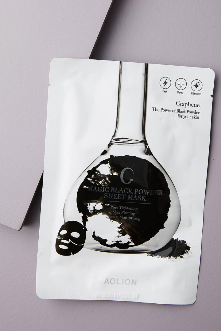 Caolion Magic Black Powder Sheet Mask