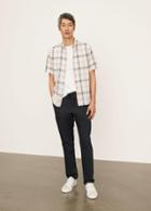 Vince Topanga Plaid Short Sleeve Shirt