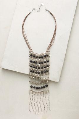 Anthropologie Crystal Rain Necklace
