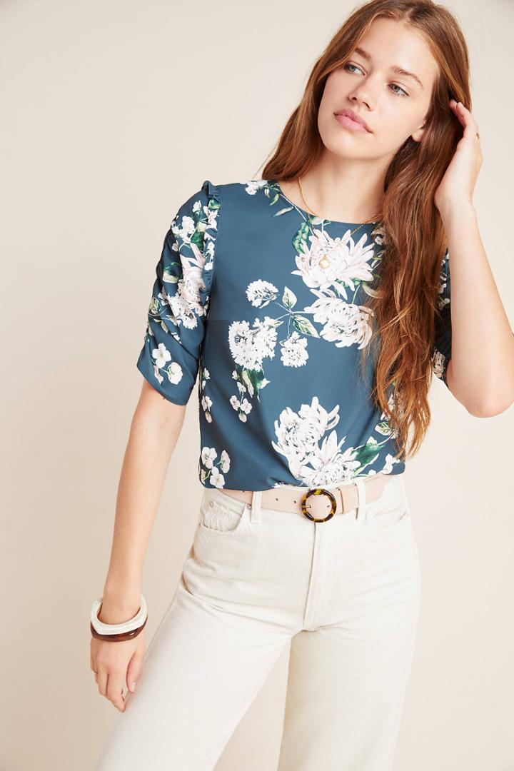 Dolan Left Coast Jodie Floral Blouse