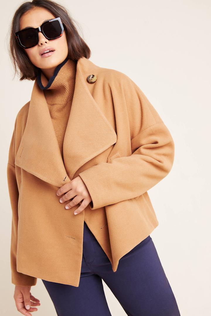 Anthropologie Sascha Asymmetrical Jacket