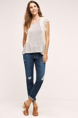 Ag Beau High-rise Slouchy Skinny Jeans