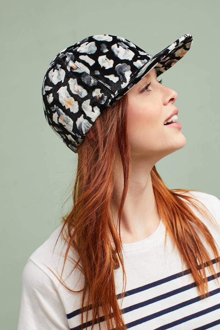 Eugenia Kim Velvet Oyster Baseball Cap