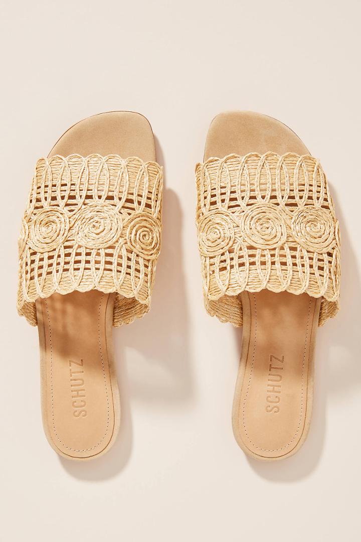 Schutz Valyn Slide Sandals
