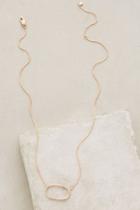 Anthropologie Ellipsoid Pendant Necklace