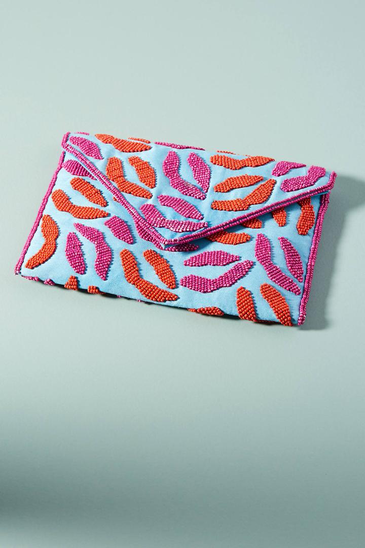 Sol Sana Embroidered Smooch Clutch