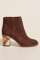 Seychelles Chocolate Suede Ankle Boots