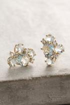 Suzanne Kalan 14k Gold Gemstone Cluster Earrings