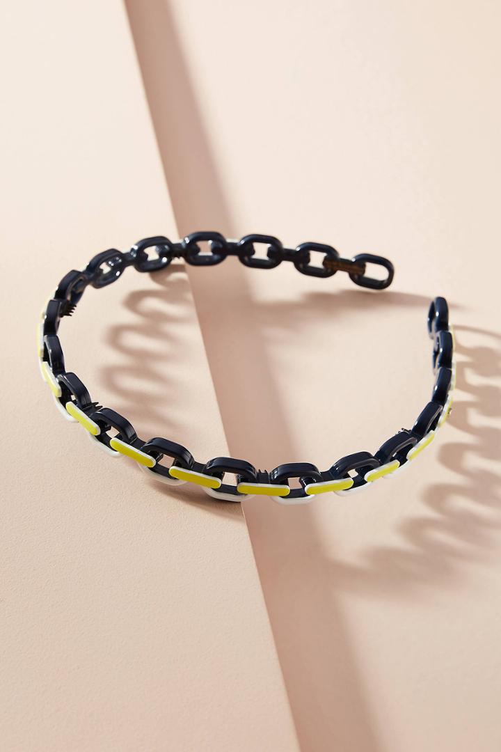 Alexandre De Paris Chunky Chain Headband