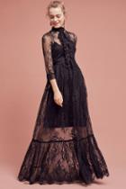 Tracy Reese Laced Victorian Maxi Dress