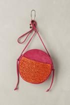 Anthropologie Tonal Suede Crossbody
