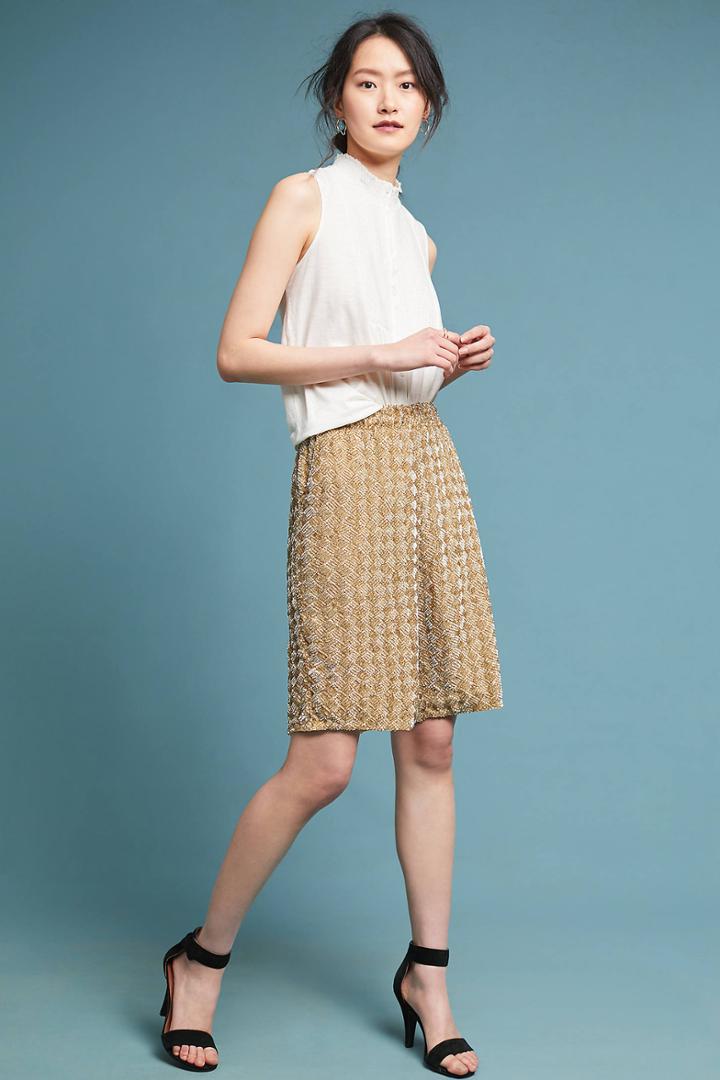 Antik Batik Beaded Bermuda Shorts
