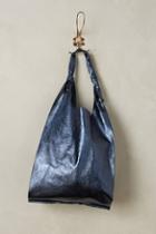 Anita Bilardi Reversible Pleated Leather Tote