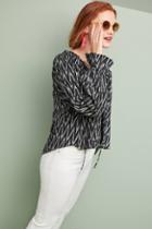 Kinga Csilla Ikat Peasant Blouse