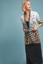 Hayley Menzies Leopardess Knit Cardigan