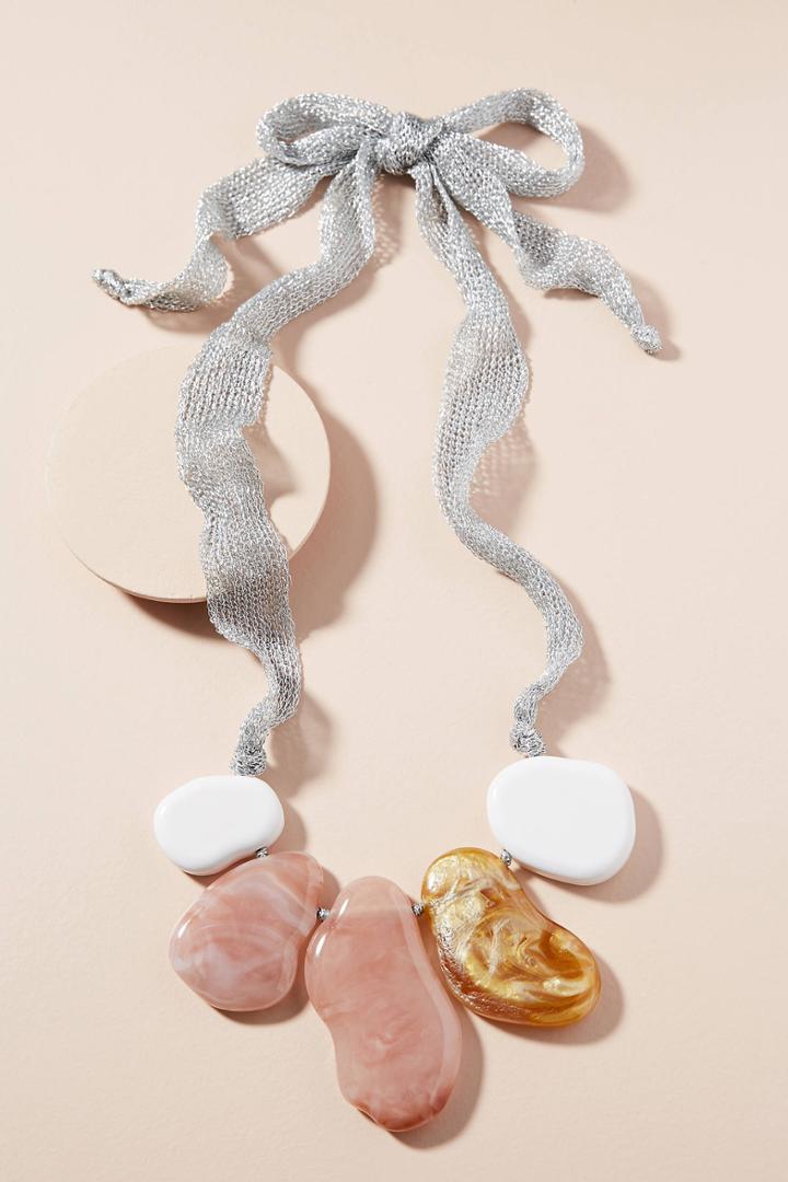 Anthropologie Whisper Bib Necklace