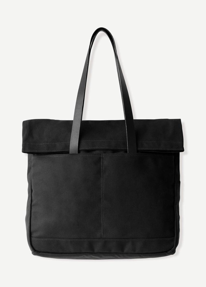Vince Makr Canvas And Leather Fold Weekender Revised