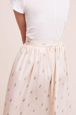 Christine Alcalay Cacti Midi Skirt