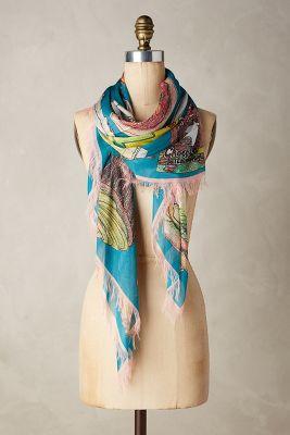 Cjw Hong Kong Silk Scarf