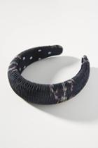 Lele Sadoughi Black Coffee Padded Headband