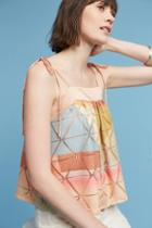 Akemi + Kin Abstract Geo Blouse