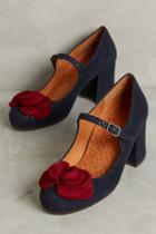Chie Mihara Flower Mary Janes