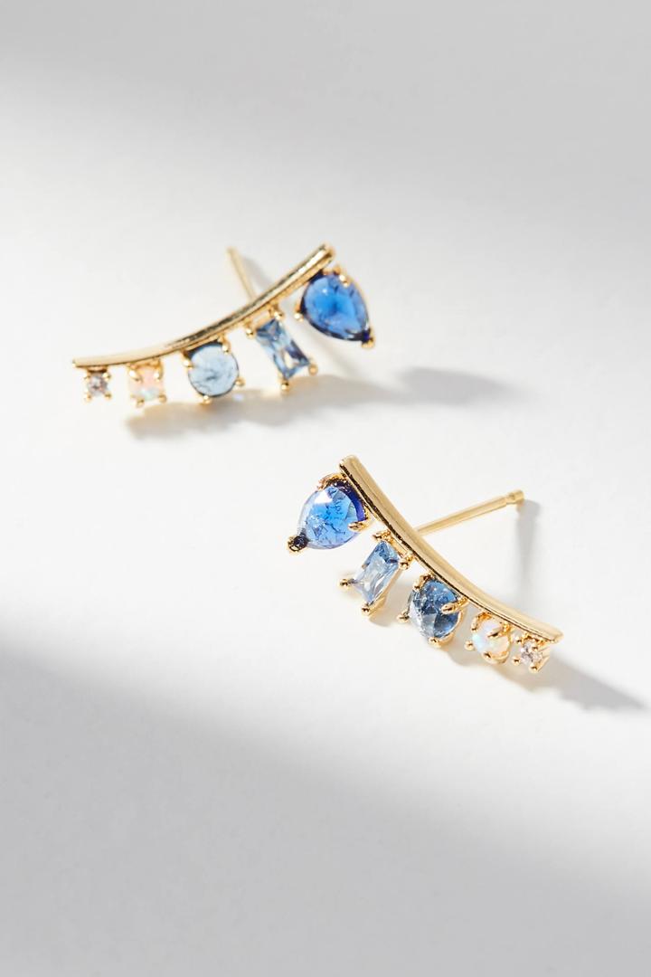 Anthropologie Gradient Climber Earrings