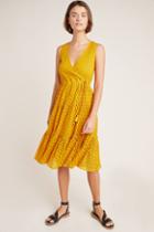 Frye Nuri Eyelet Wrap Dress