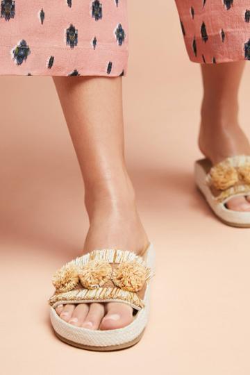 Soludos X Anthropologie Panarea Slide Sandals