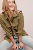 Moon River Embroidered Utility Jacket