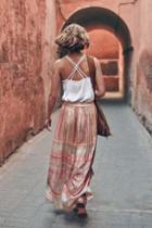 Anthropologie Maxi Foil Prtd Crinkle