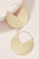 Anthropologie Effie Hoop Earrings