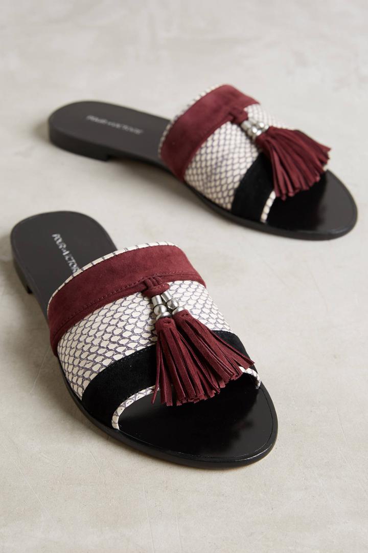 Pour La Victoire Tasseled Slides