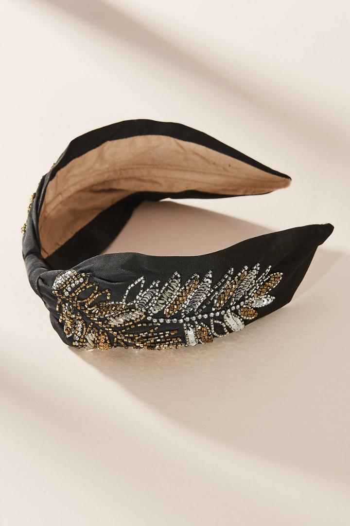 Joshipura Laura Leaf-embellished Headband