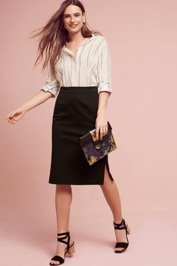Essentials By Anthropologie The Essential Pencil Skirt