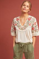 Ranna Gill Eloise Embroidered Blouse