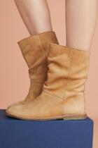 Anthropologie Beek Owl Ankle Boots