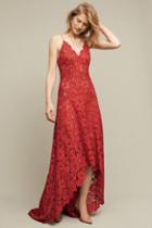 Tracy Reese Finola Lace High-low Gown