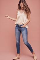 Current/elliott Stiletto Mid-rise Skinny Jeans